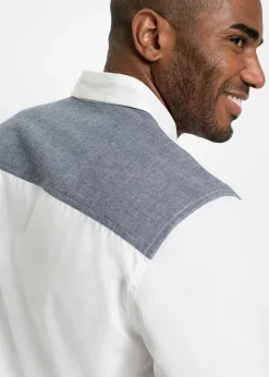 Chemise manches courtes 100% coton