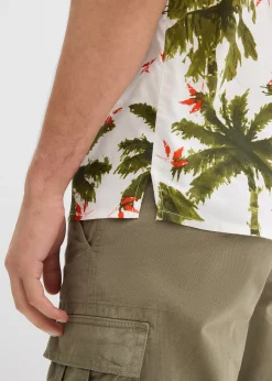 Chemise manches courtes en viscose, loose