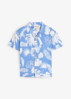 Chemise manches courtes en viscose douce