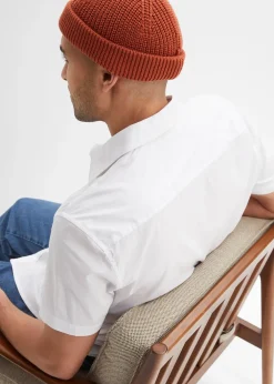 Chemise manches courtes extensible, slim