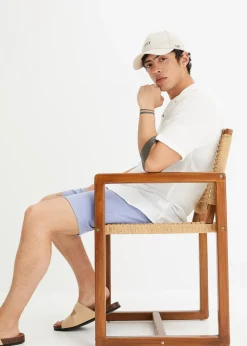 Chemise manches courtes en gaze 100% coton