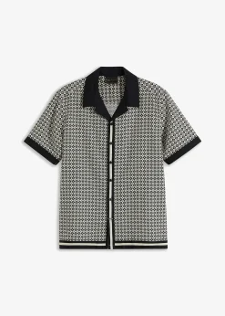 Chemise manches courtes en lin majoritaire