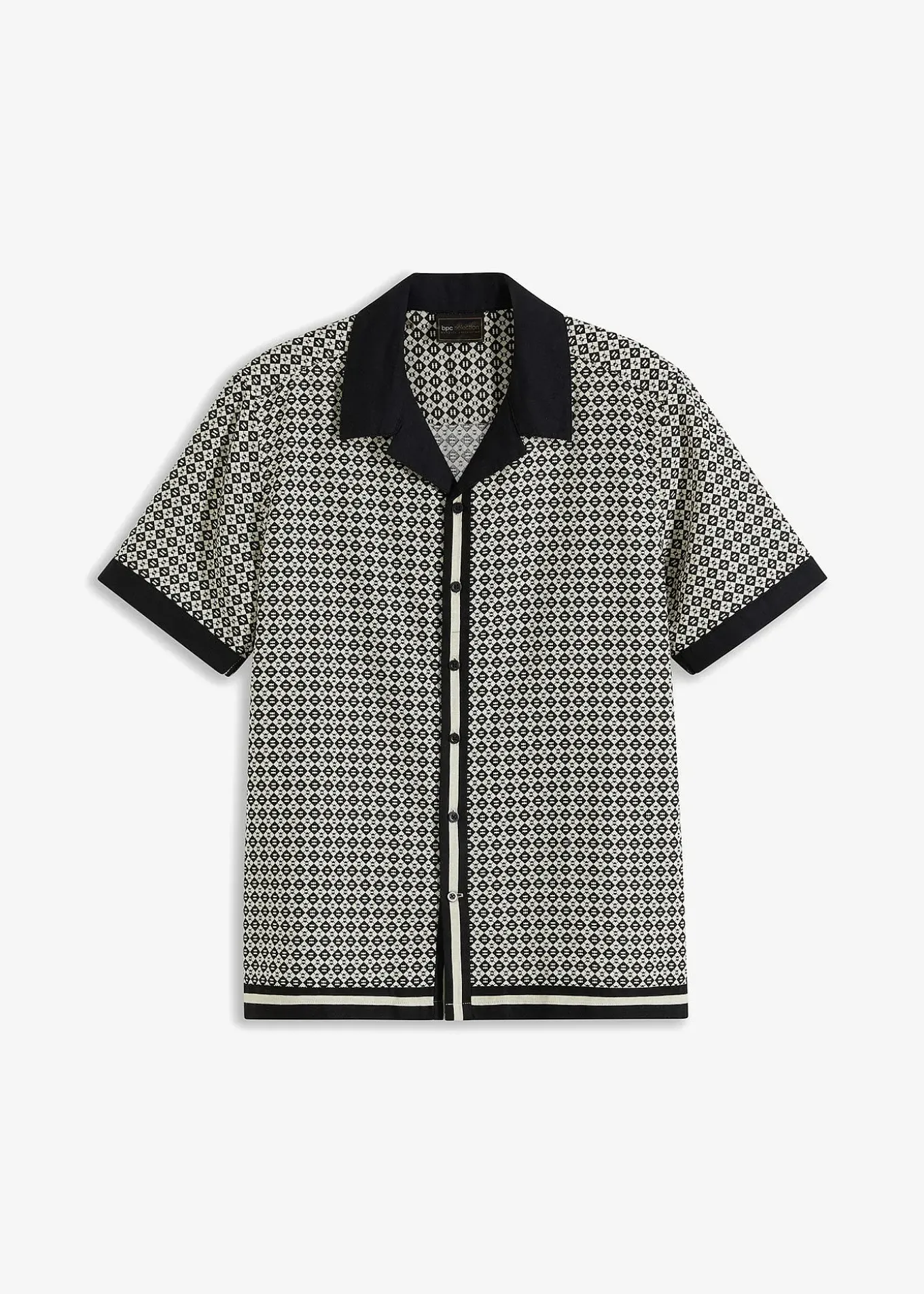 Chemise manches courtes en lin majoritaire