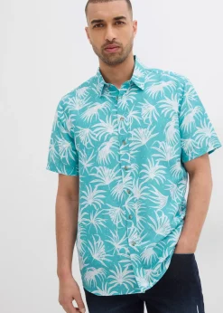 Chemise manches courtes en viscose