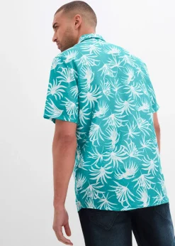 Chemise manches courtes en viscose