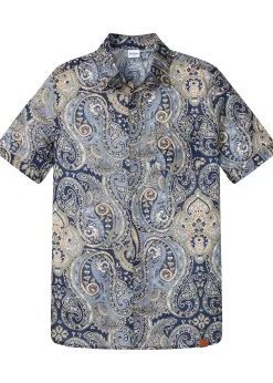 Chemise manches courtes en matière estivale légère