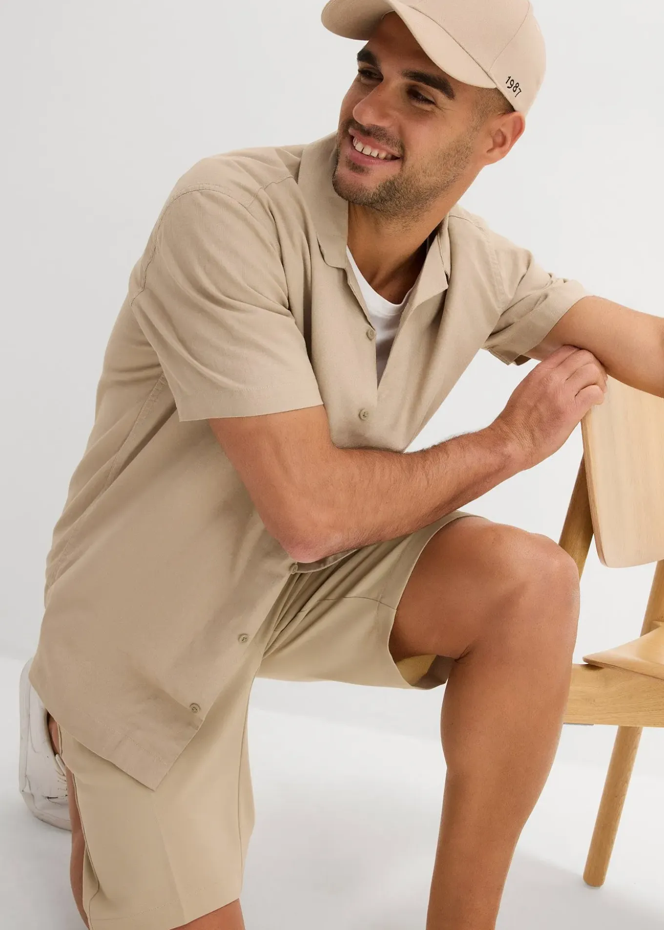 Chemise manches courtes légère, ample