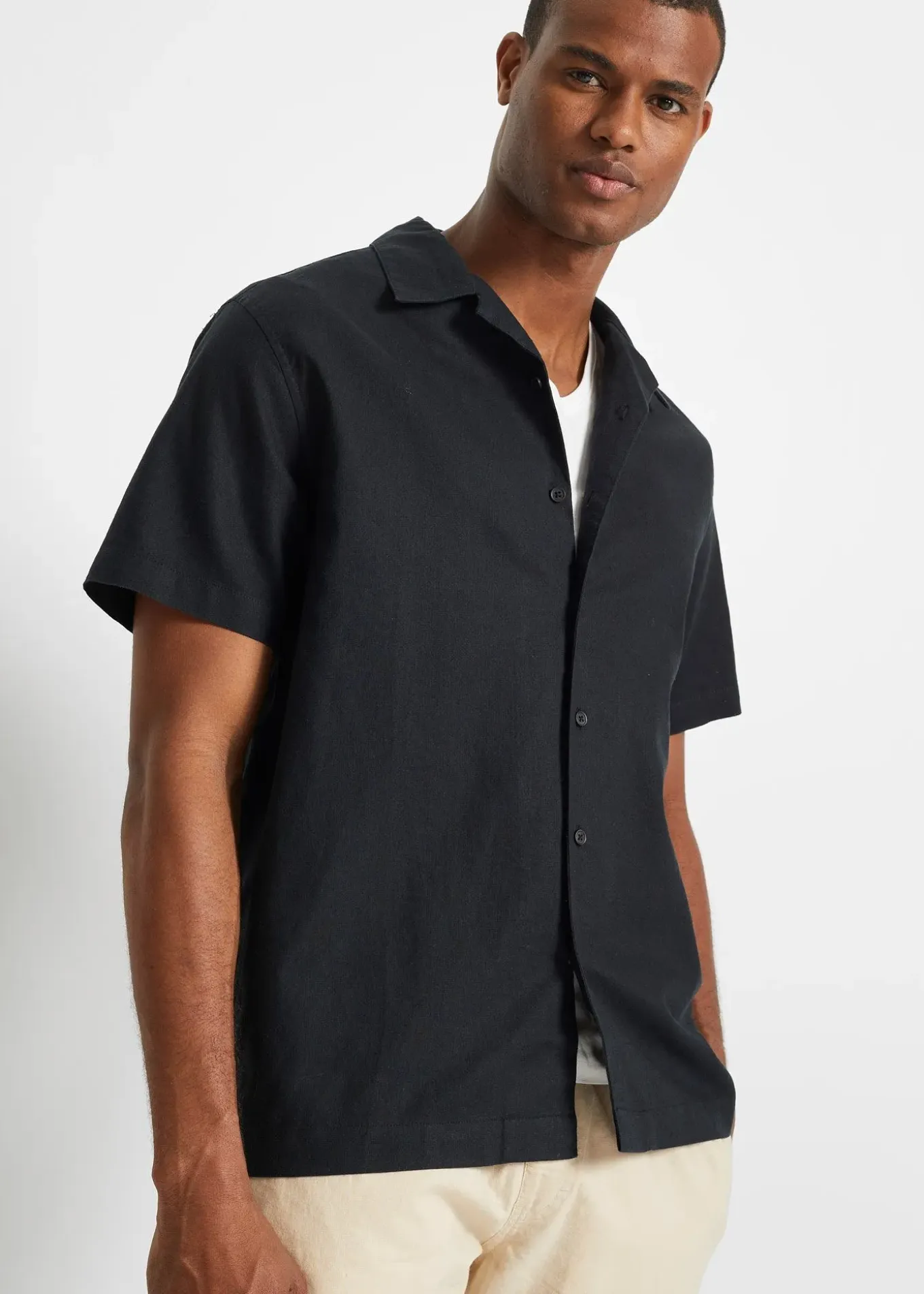Chemise manches courtes légère, ample