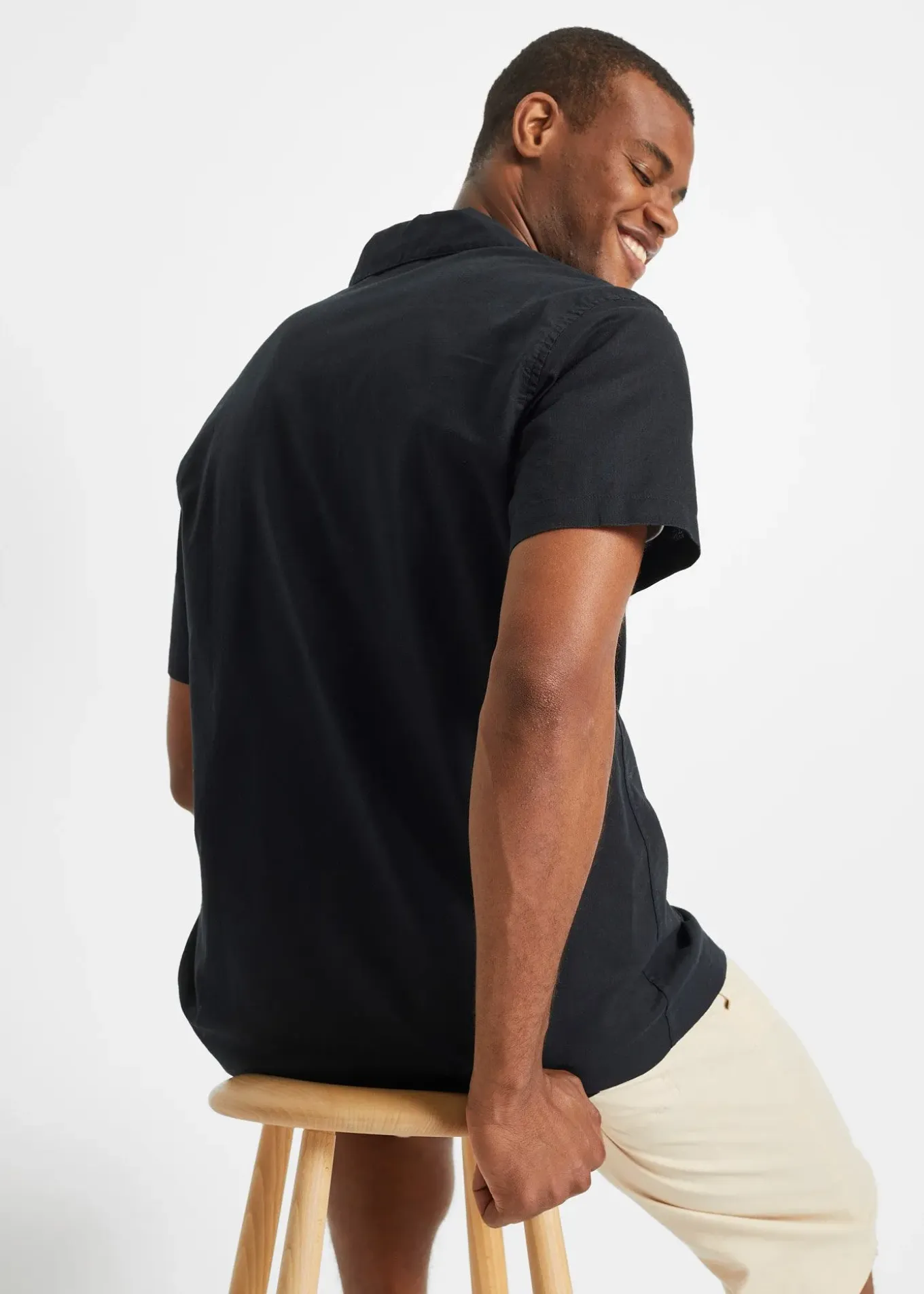 Chemise manches courtes légère, ample