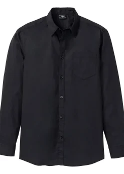 Chemise manches longues 100% coton