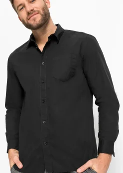 Chemise manches longues 100% coton