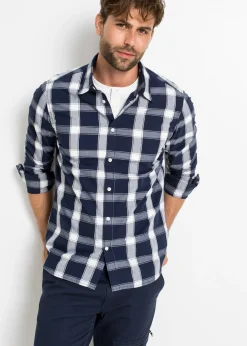 Chemise manches longues 100% coton