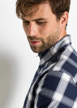 Chemise manches longues 100% coton