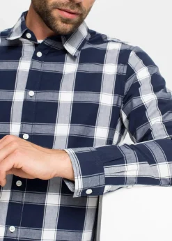 Chemise manches longues 100% coton