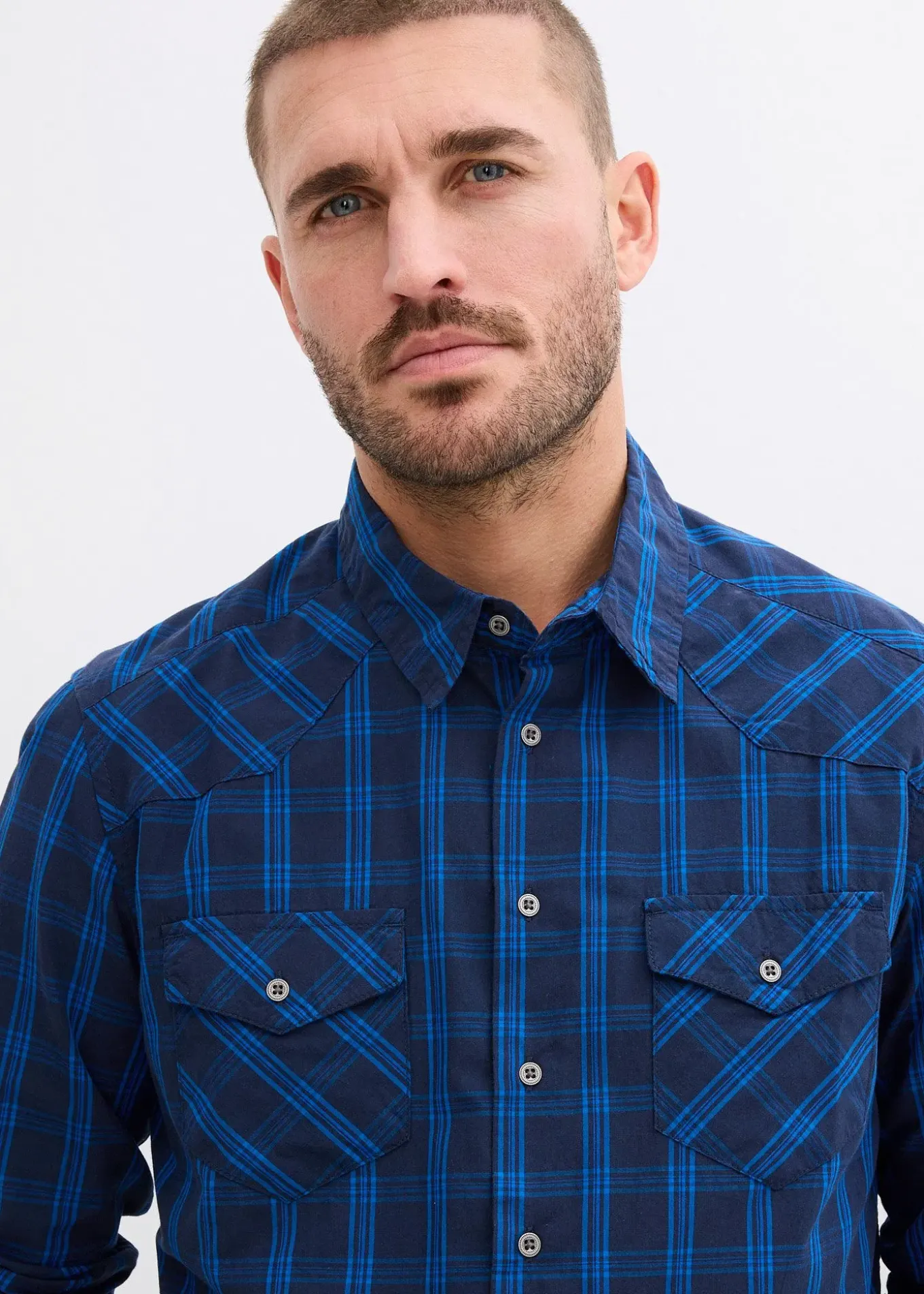 Chemise manches longues 100% coton