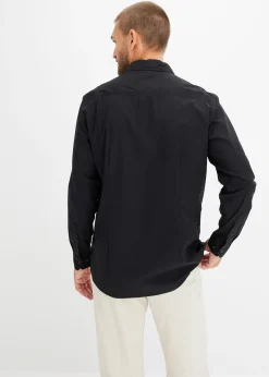 Chemise manches longues extensible, Regular Fit