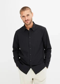 Chemise manches longues extensible, Regular Fit