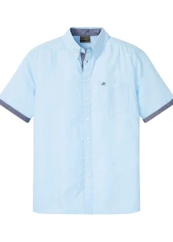 Chemise Oxford manches courtes, 100% coton