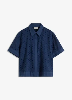 Chemisier à broderies anglaises