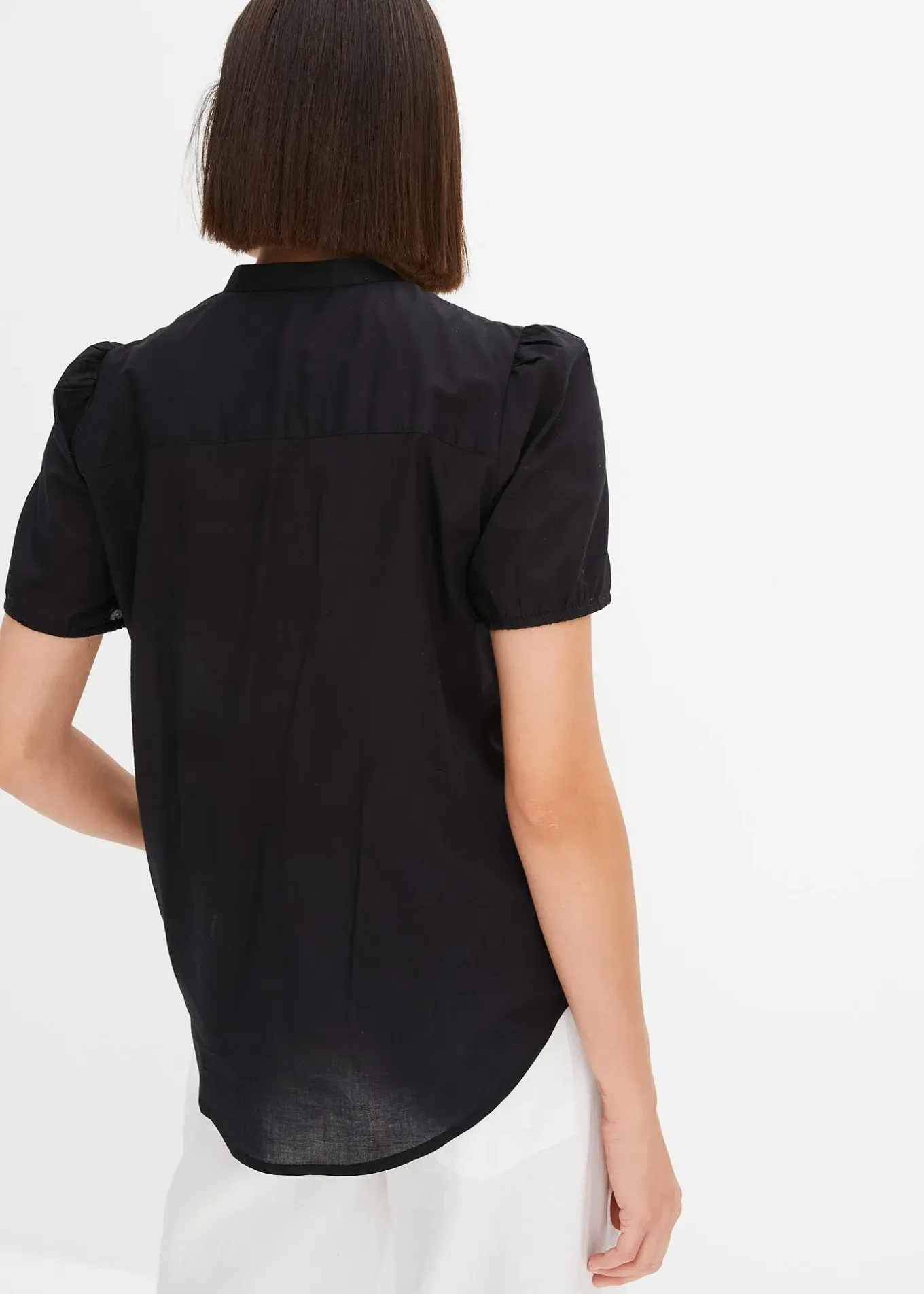 Chemisier à broderies anglaises