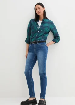 Chemisier à carreaux 100% coton