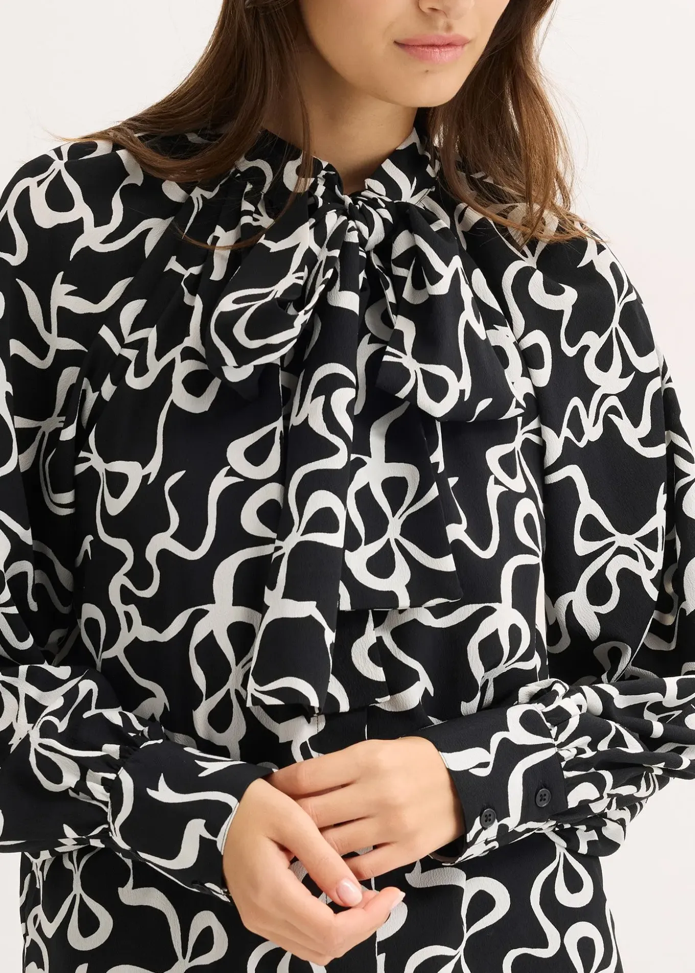 Chemisier à col lavallière