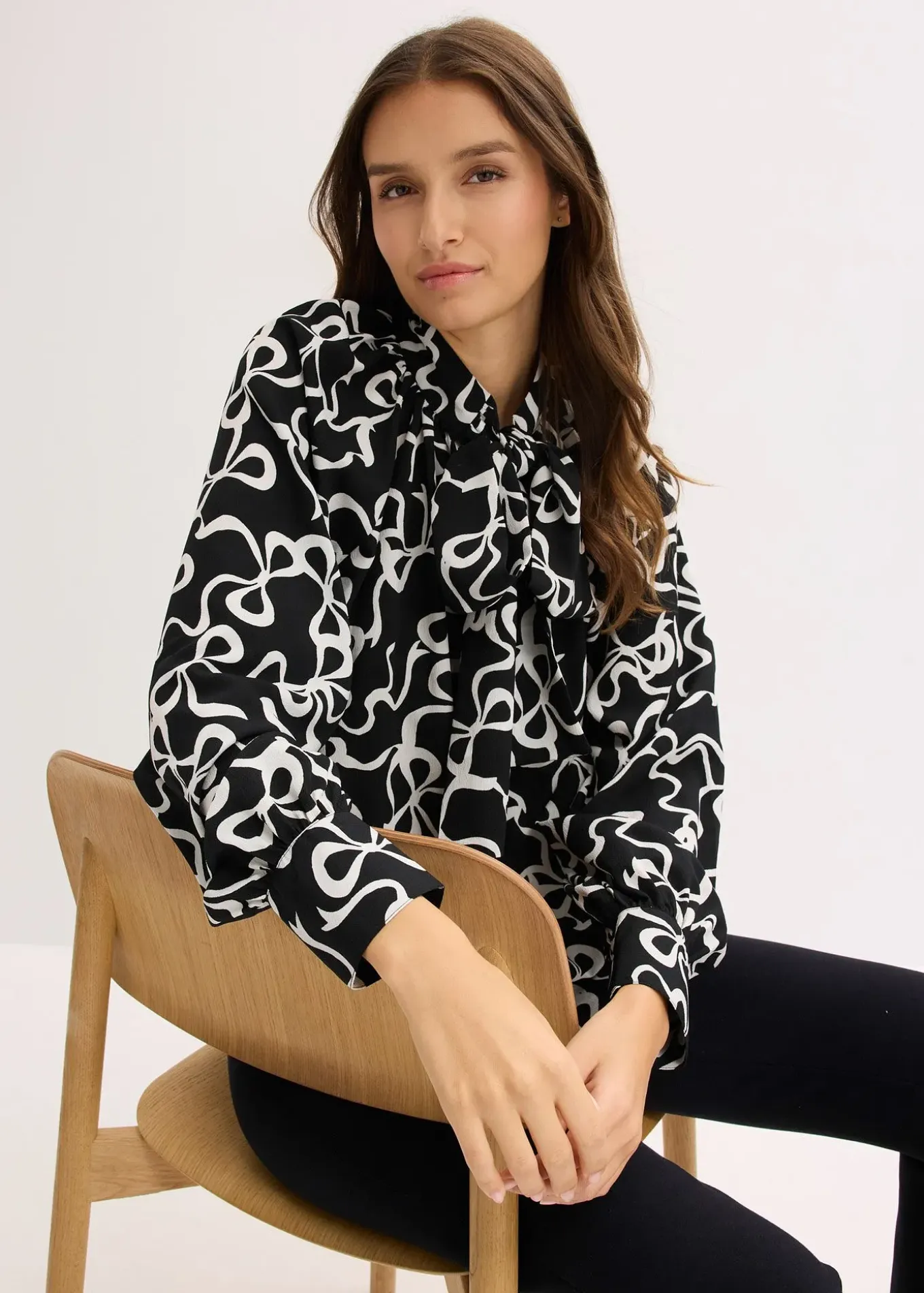 Chemisier à col lavallière