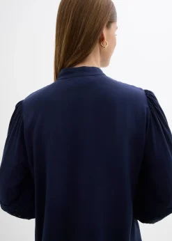 Chemisier à dentelle en viscose mélangée