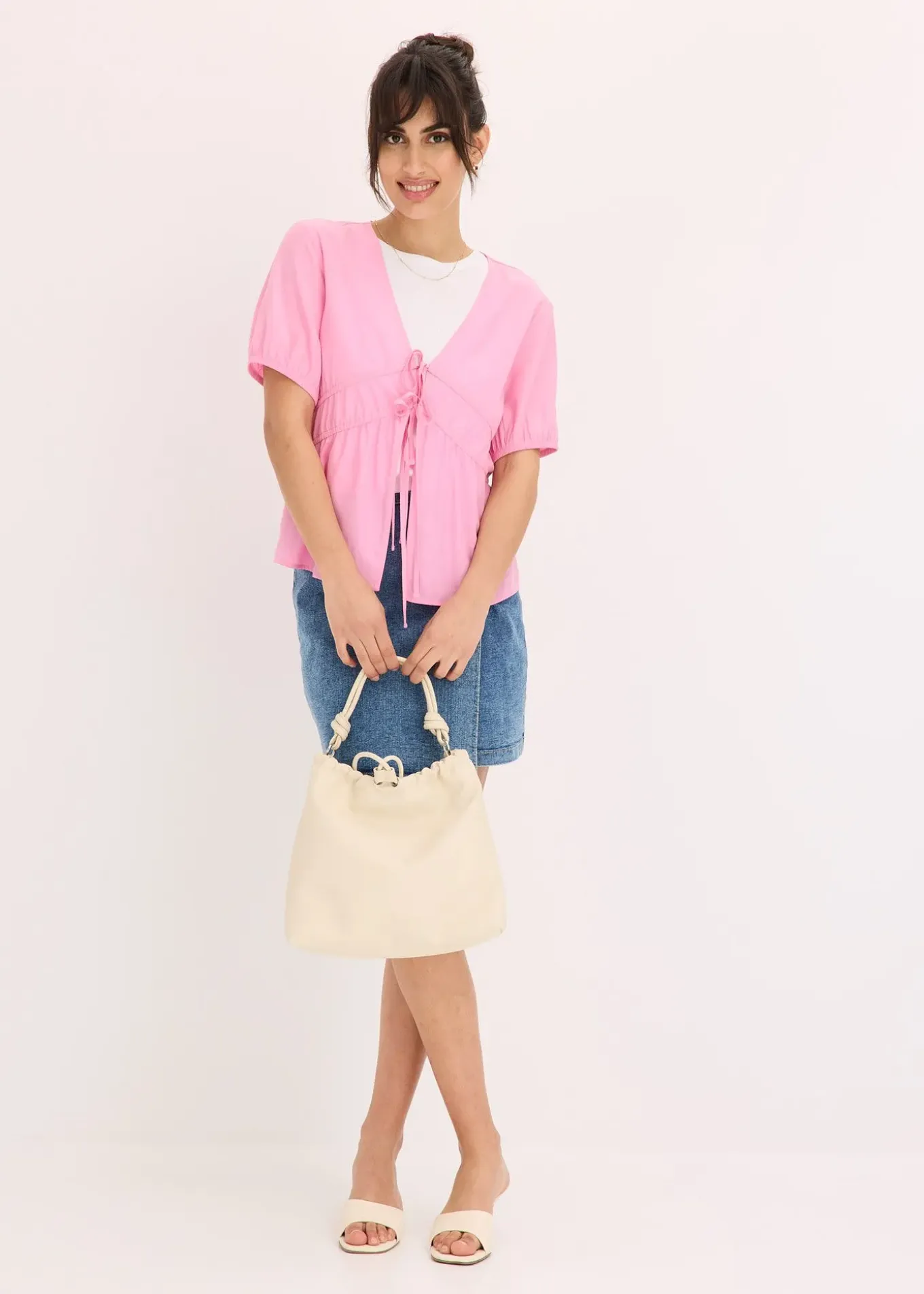 Chemisier à nouettes