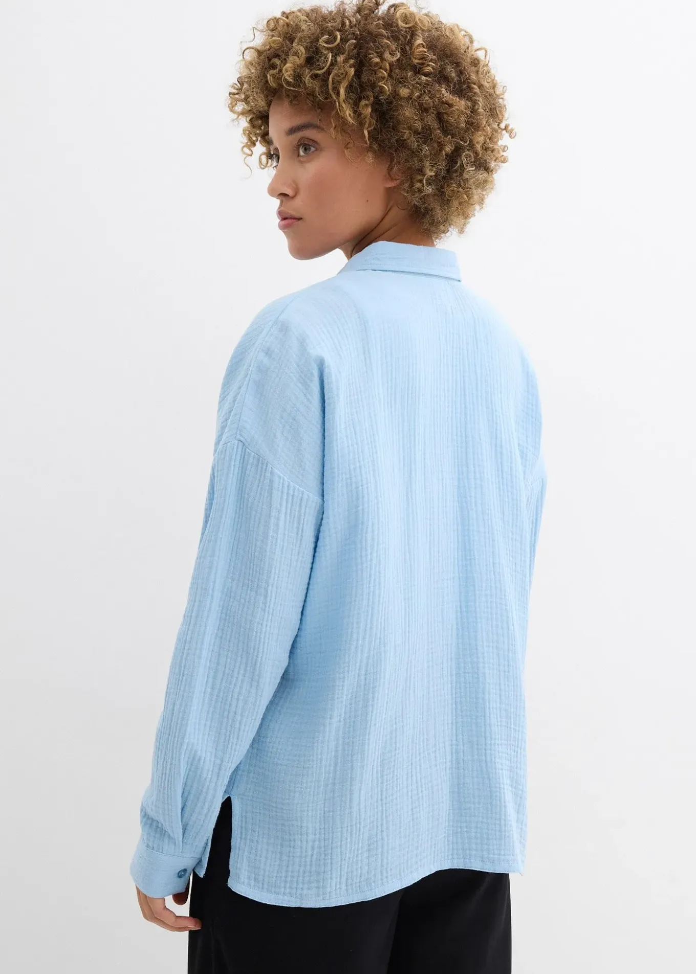 Chemisier ample, effet used