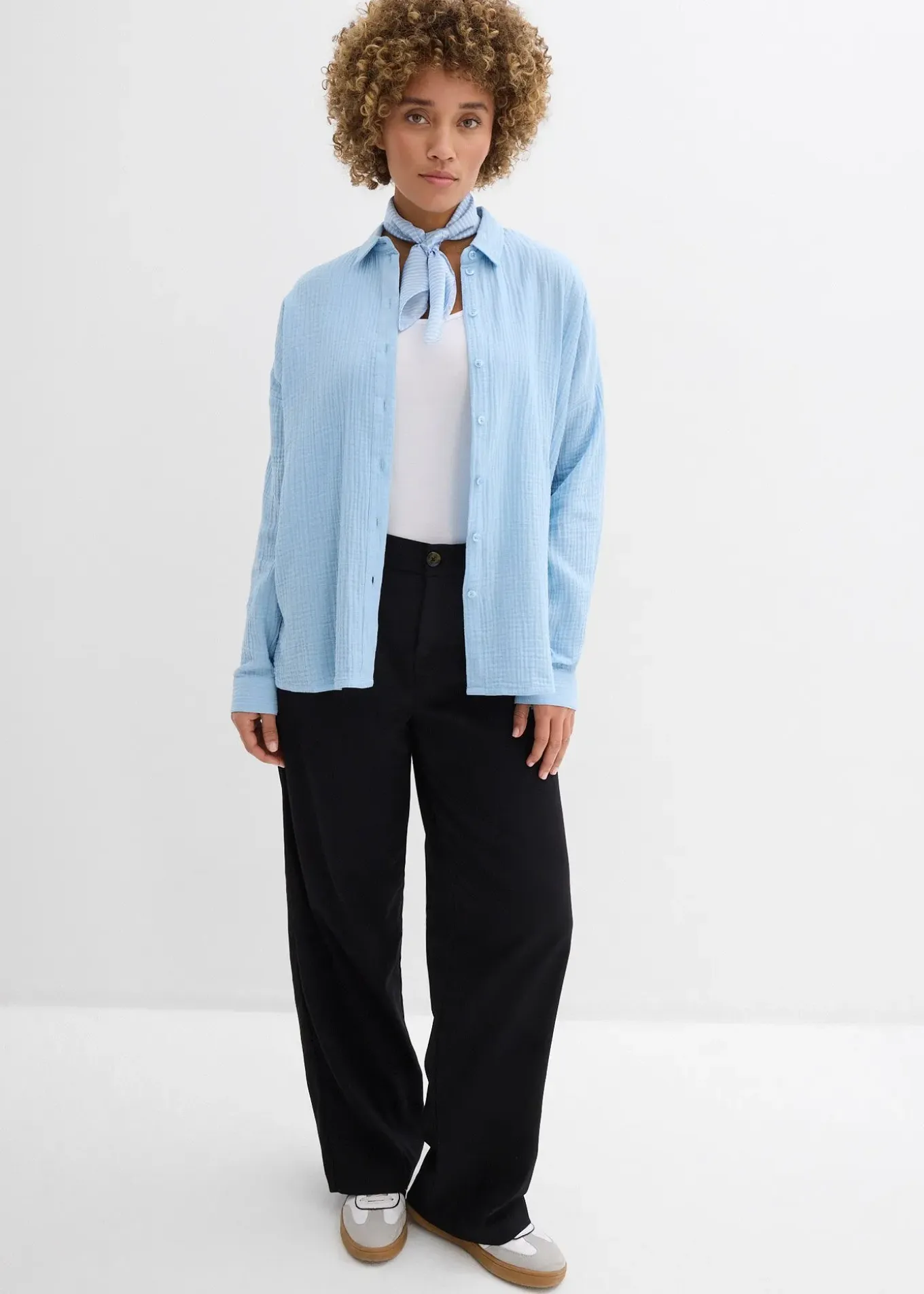 Chemisier ample, effet used