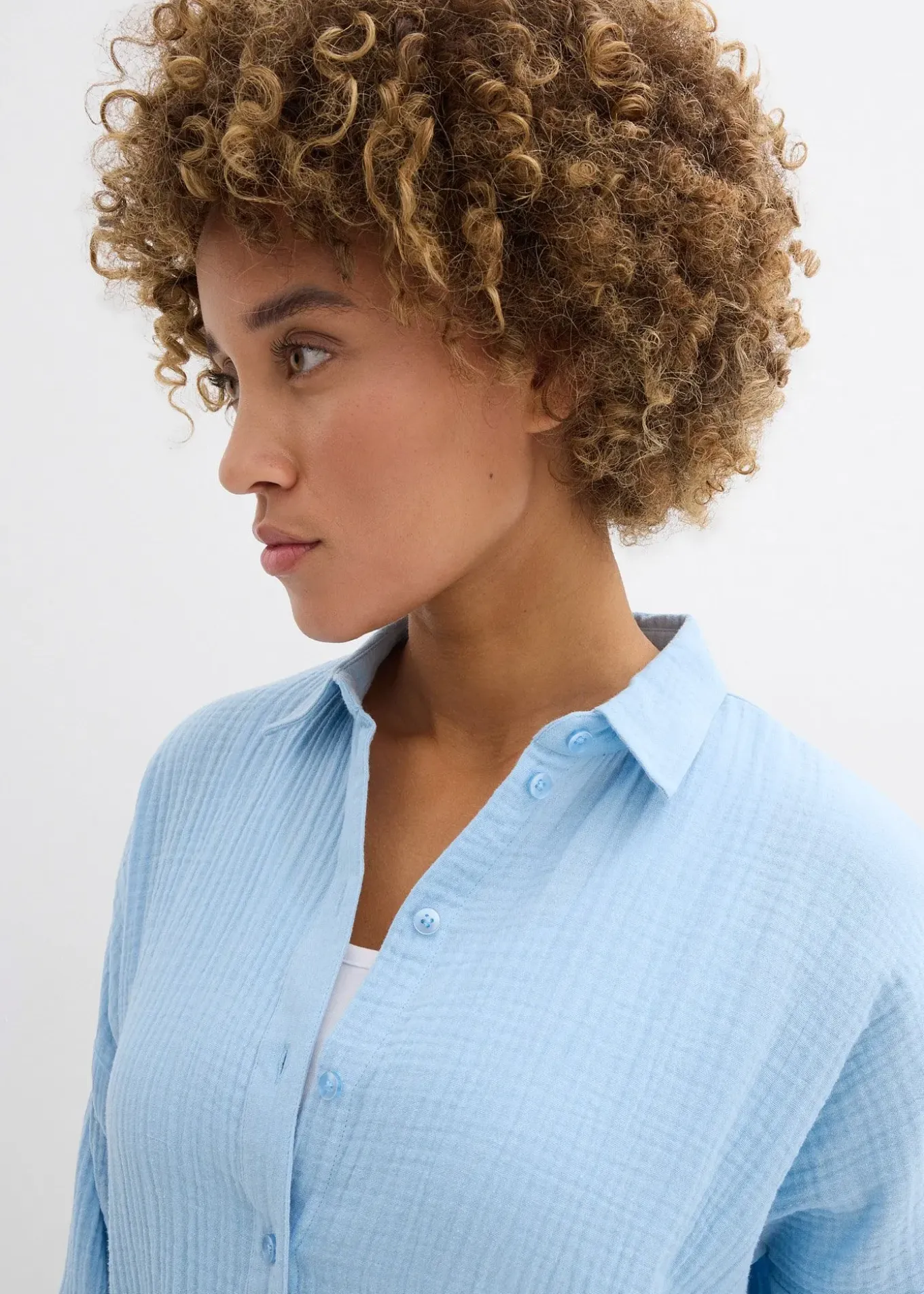 Chemisier ample, effet used