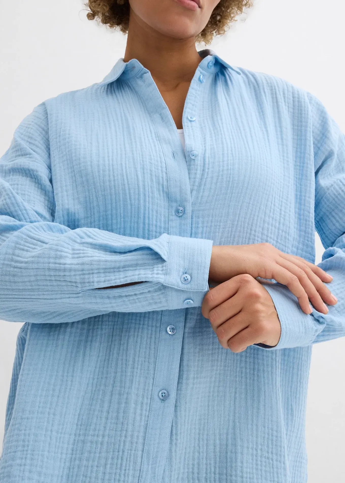 Chemisier ample, effet used