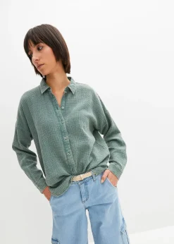 Chemisier ample, effet used