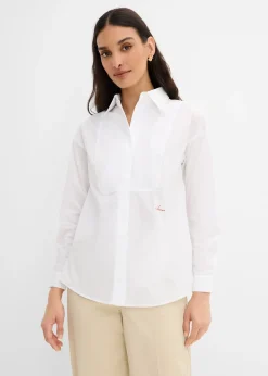 Chemisier avec broderie