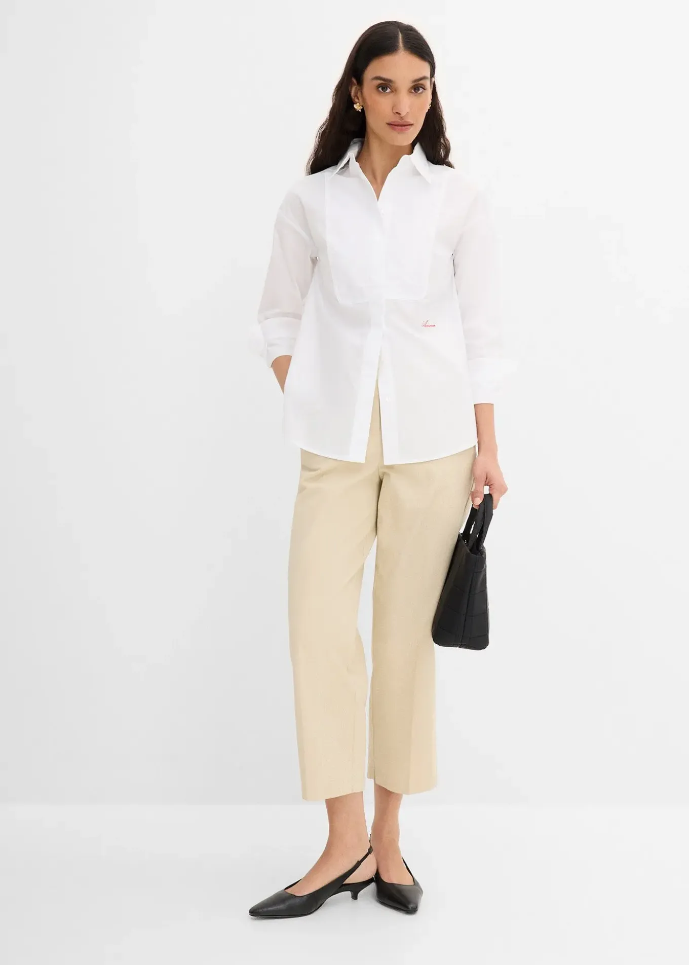 Chemisier avec broderie