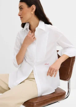 Chemisier avec broderie