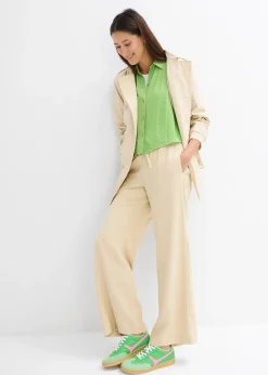 Chemisier boxy en crêpe léger