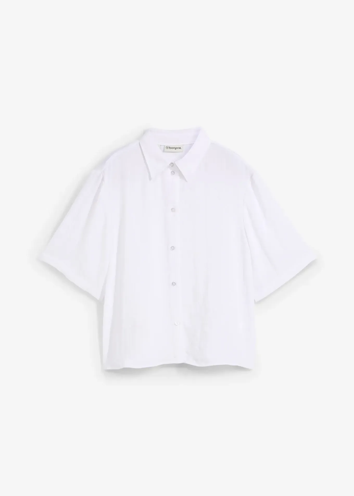 Chemisier boxy en crêpe léger