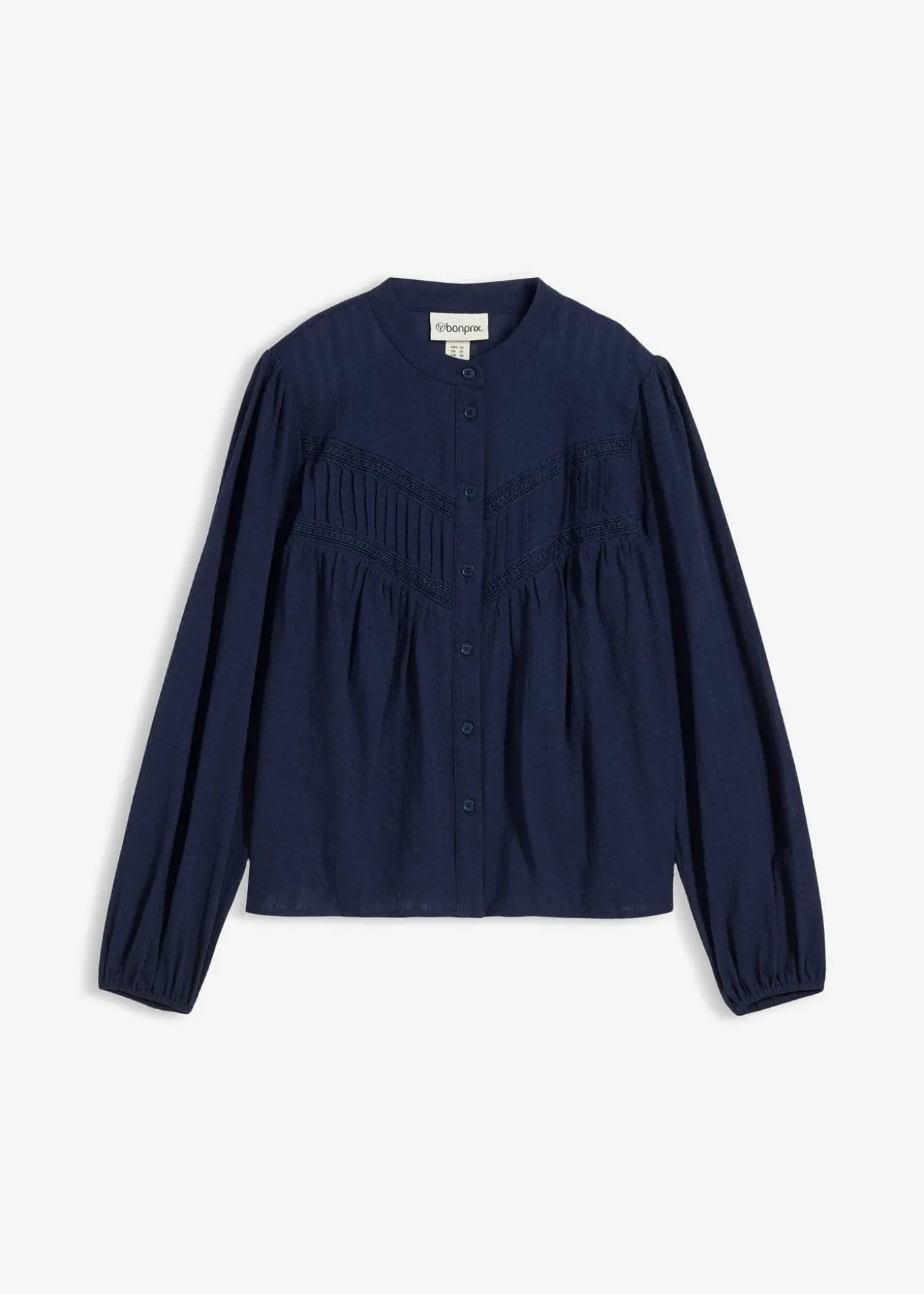 Chemisier brodé en coton