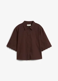 Chemisier court avec soie