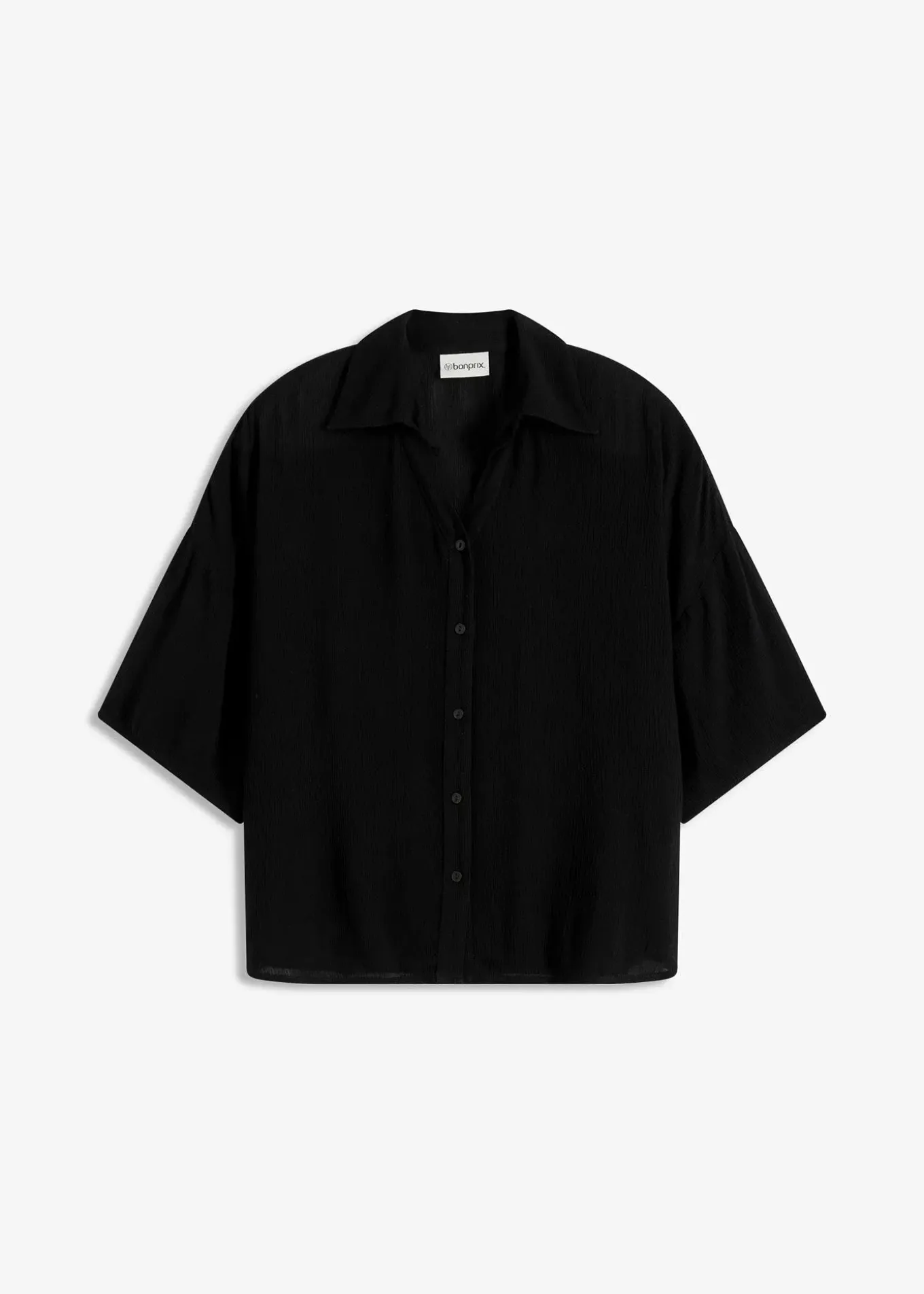 Chemisier court de plage en viscose fluide