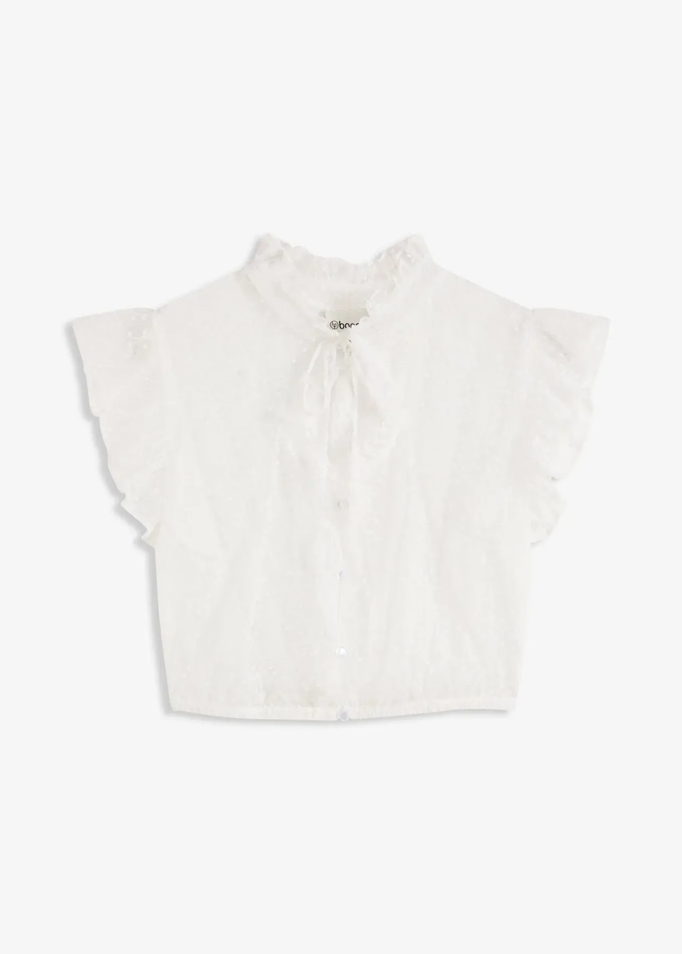 Chemisier de Dirndl en tulle plumetis