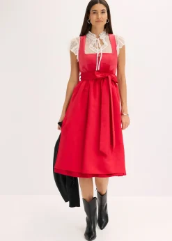 Chemisier de Dirndl en tulle plumetis