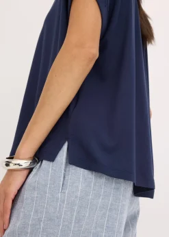 Chemisier doux en jersey viscose