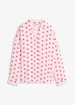 Chemisier doux et oversize en gaze de coton
