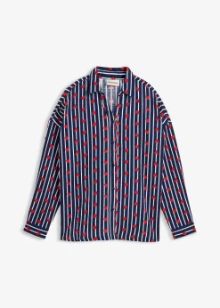 Chemisier doux et oversize en gaze de coton