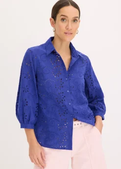 Chemisier en broderie anglaise