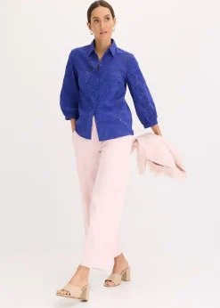 Chemisier en broderie anglaise