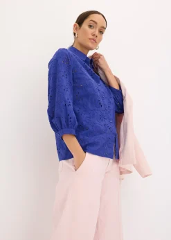 Chemisier en broderie anglaise